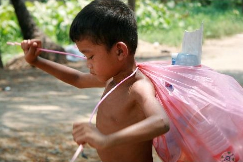 Cambodian kid